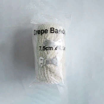 فکسنگ کے لئے میڈیکل لچکدار بینڈیج کریپ بینڈیج